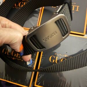 Gugeti Black Belt for Men
